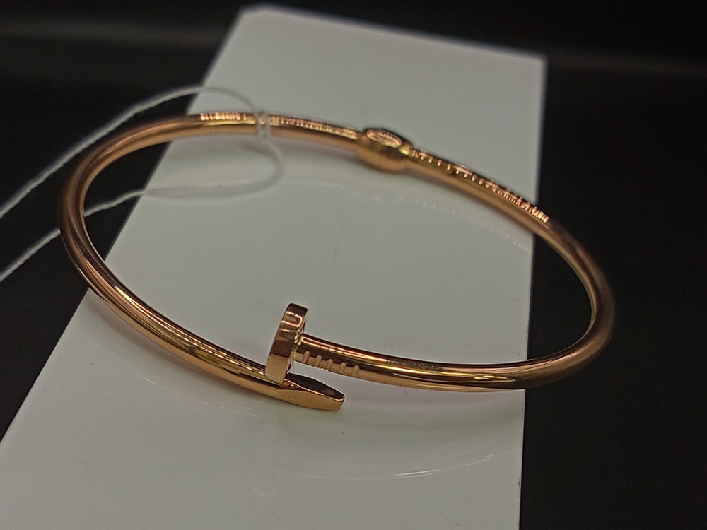 БРАСЛЕТ ЖЕСТКИЙ без камня (Au 585)