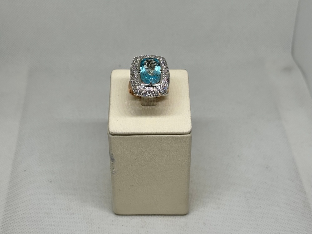 КОЛКМИ585 КОЛЬЦО С КАМНЯМИ (Au 585)