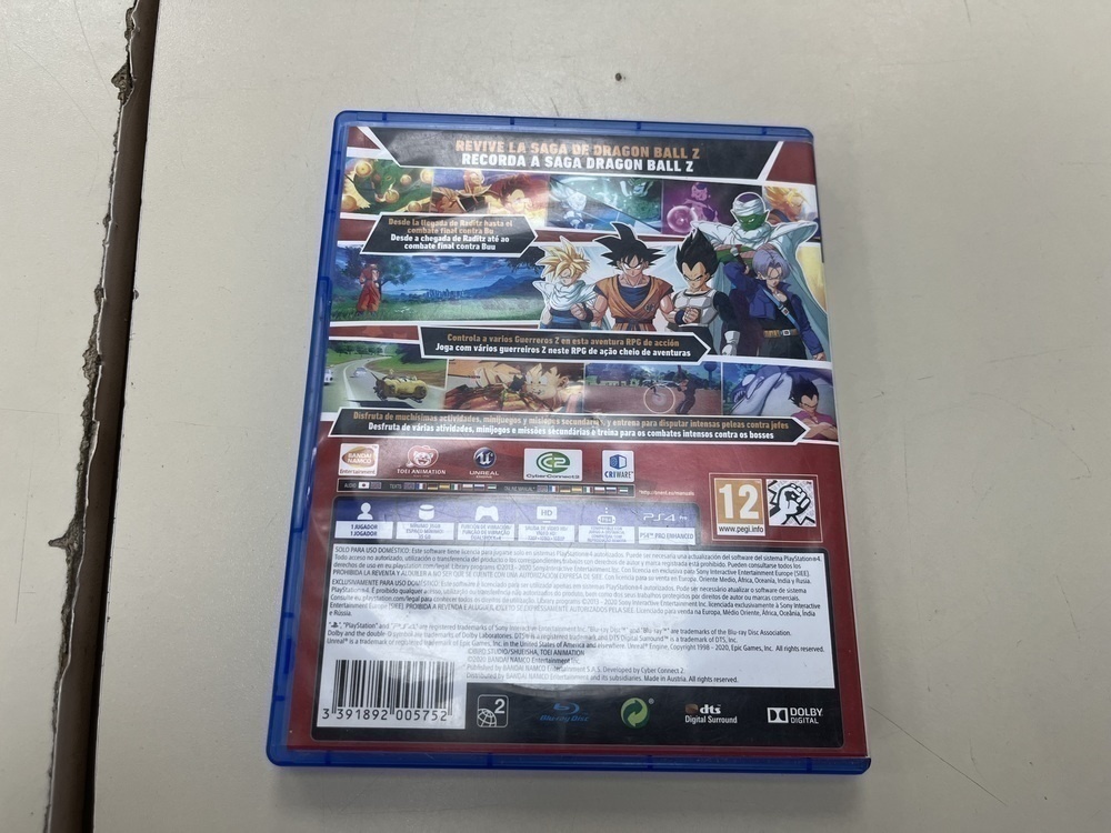 Игра Playstation 4 Dragon Ball Z