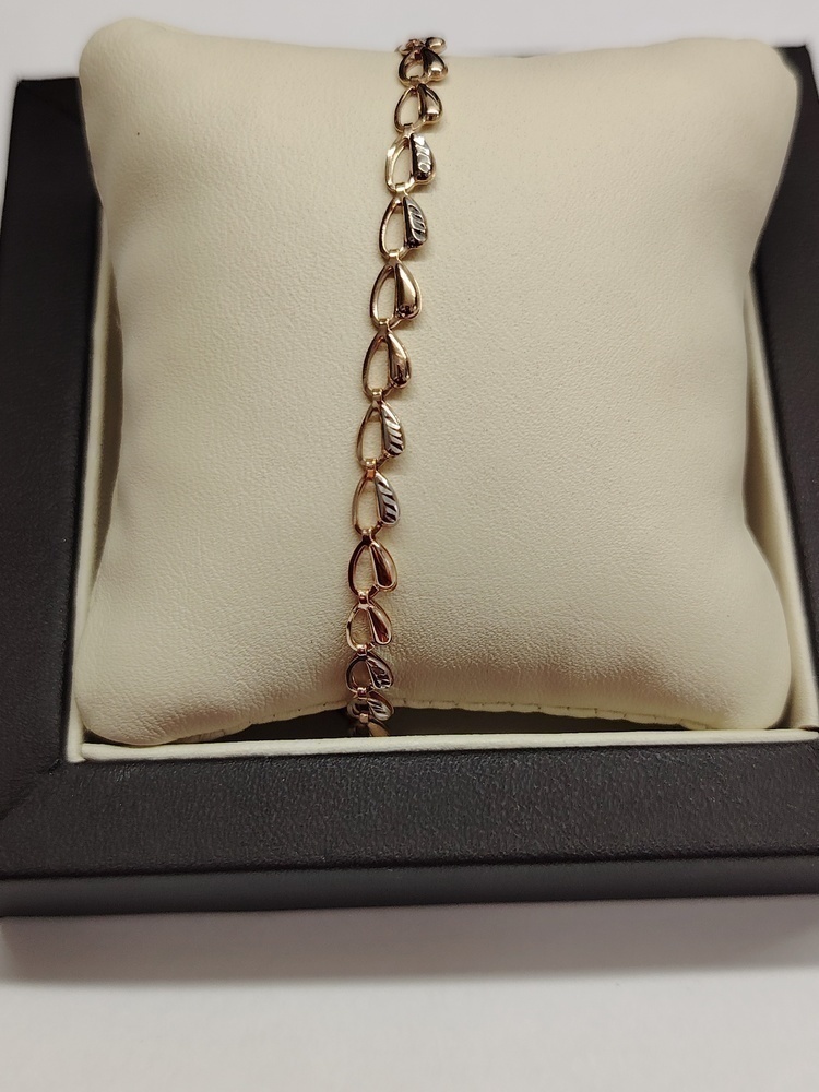 БРАСЛЕТ ПУСТОТЕЛЫЙ Штамповка Au 585