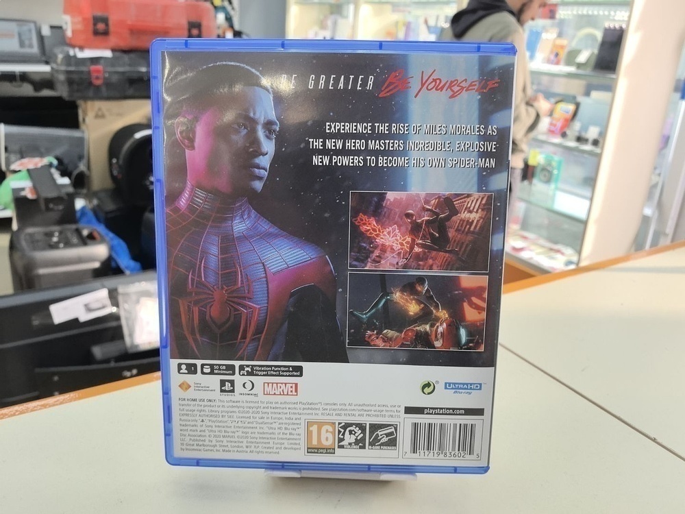 Игра  Playstation 5 Spider-Man Miles Morales