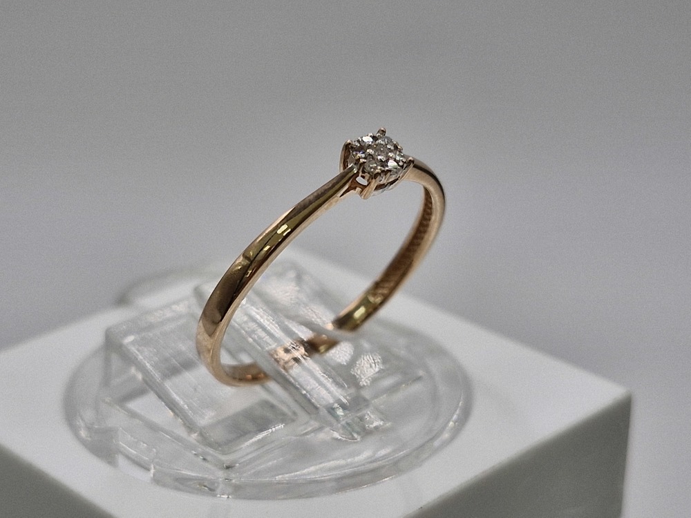 КОЛЬЦО БРИЛЛИАНТ Au 585