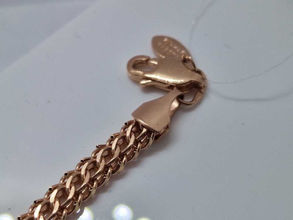 10060320117 БРАСЛЕТ ПУСТОТЕЛЫЙ Итальянка (Au 585)