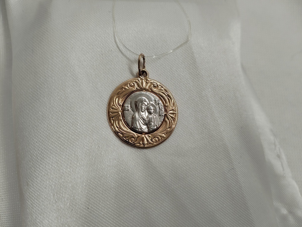 ПОДВЕСКА ИКОНА без камня (Au 585)