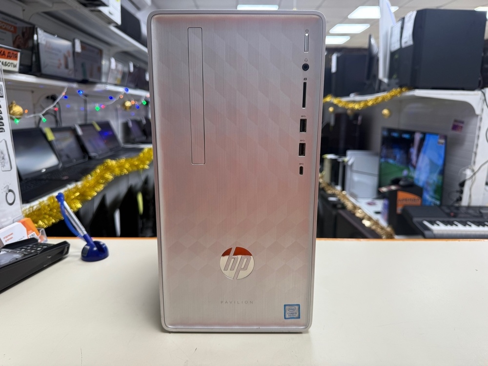 Системный блок HP; Core i3-8100, Intel UHD Graphics 630, 16 Гб, 128 Гб, 80 Гб