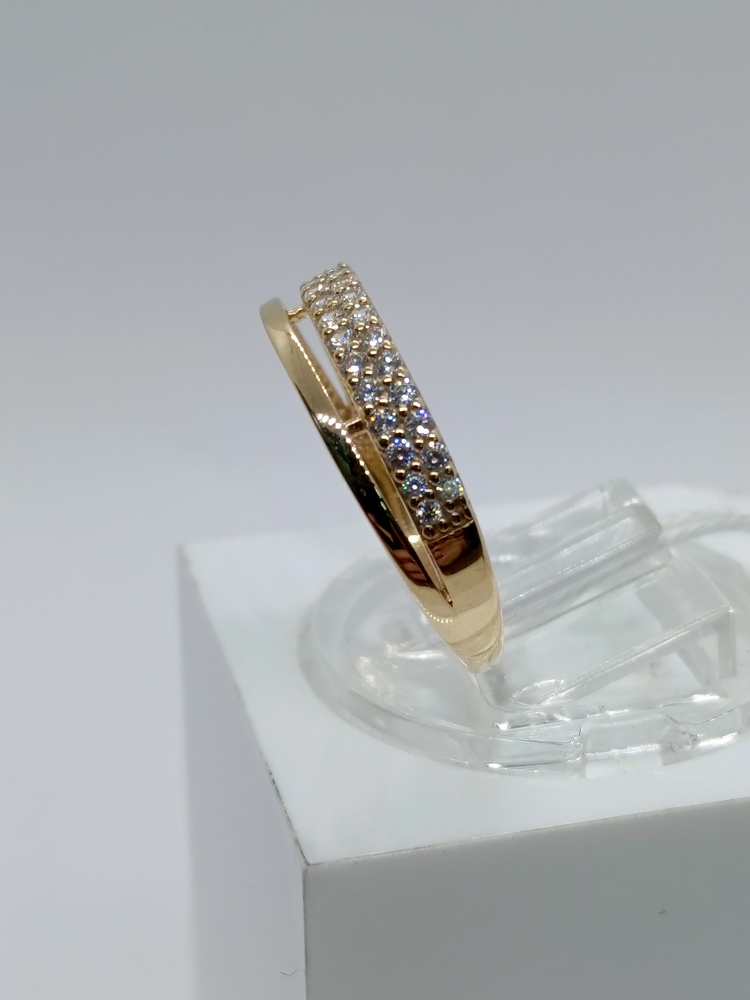 КОЛКМИ585 КОЛЬЦО С КАМНЯМИ (Au 585)