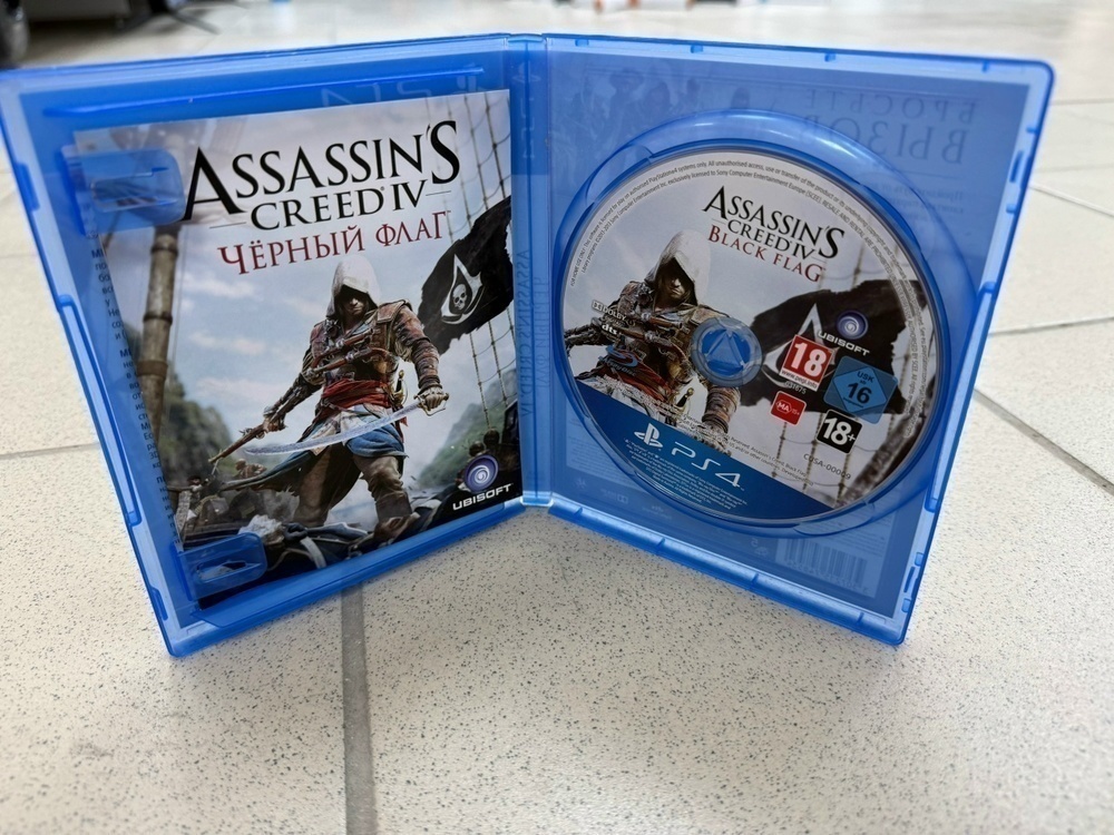 Игра Playstation 4 Assasin’s Creed Чёрный флаг