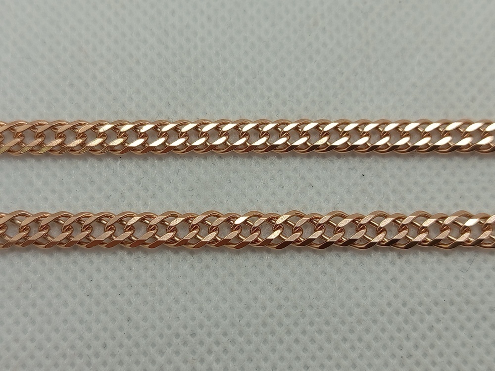 ЦЛР2585 ЦЕПЬ ПОЛНОВЕСНАЯ Ромб двойной (Au 585)