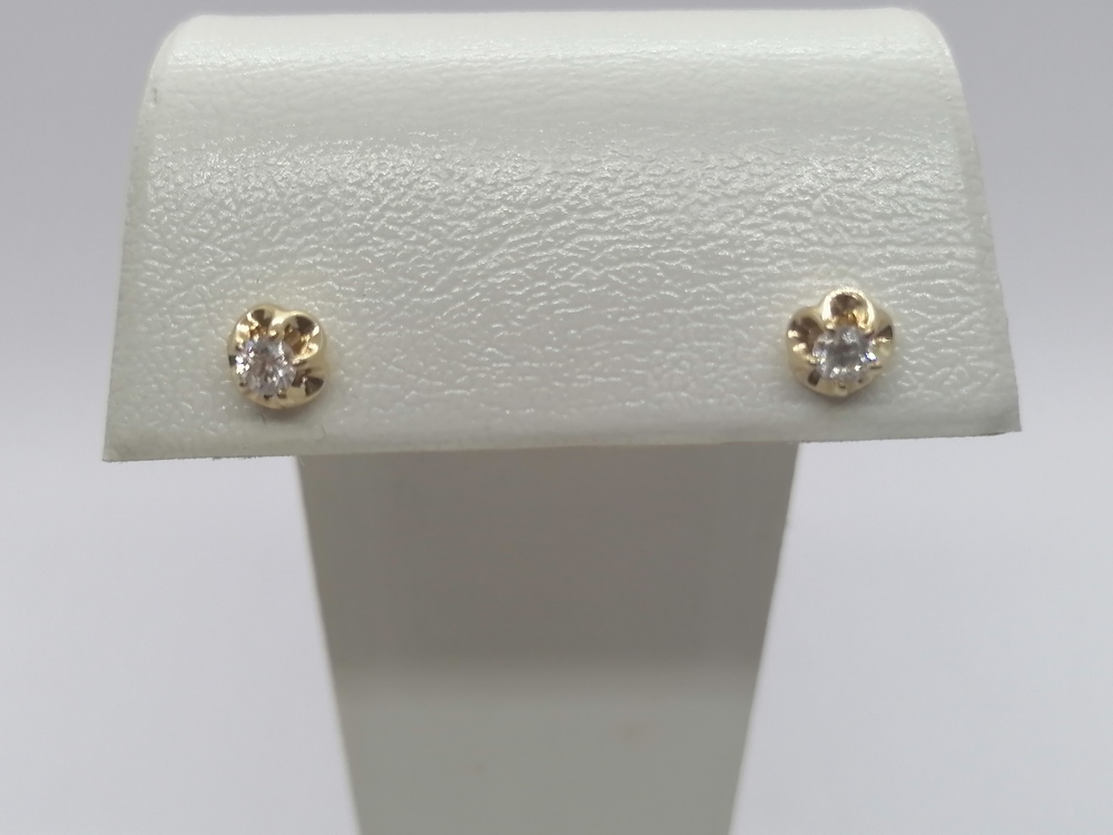 СЕРЬГИ БРИЛЛИАНТ (Au 585)