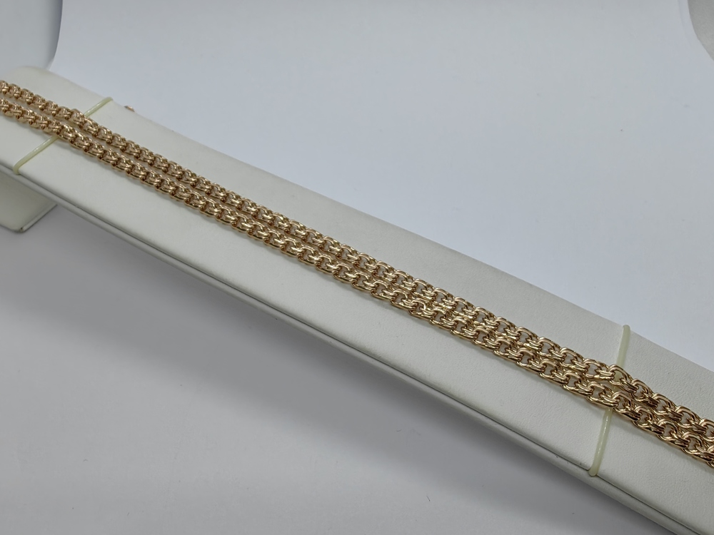 ЦЛБС585 ЦЕПЬ ПОЛНОВЕСНАЯ Бисмарк (Au 585)