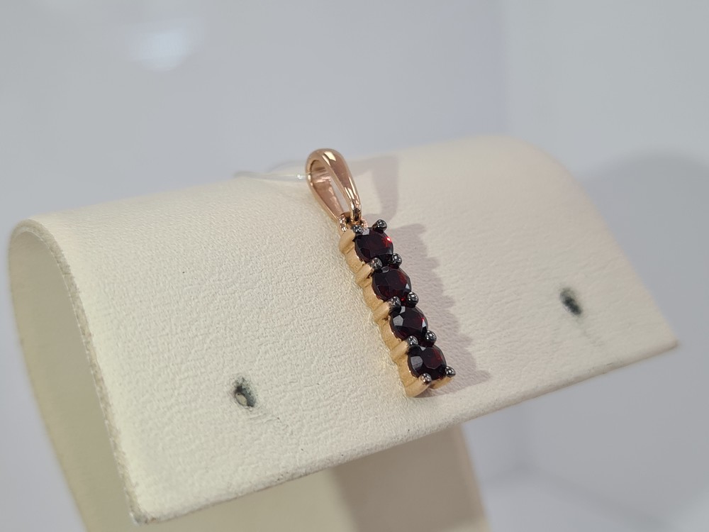 51-330-01632-3 ПОДВЕСКА С КАМНЯМИ (Au 585)