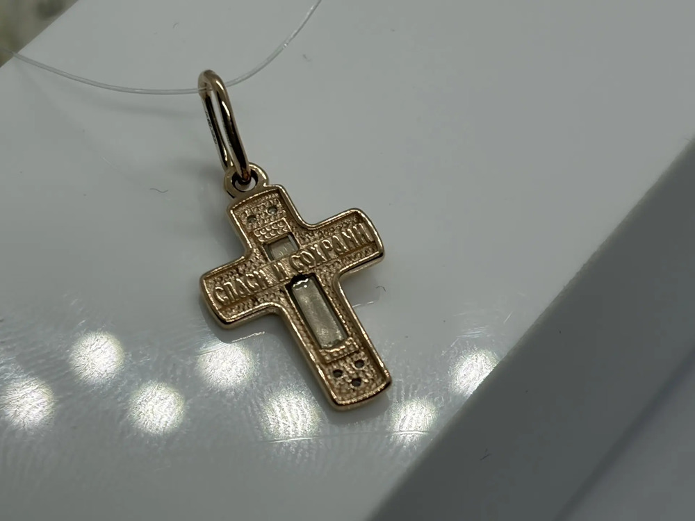 ПОДВЕСКА КРЕСТ (Au 585)