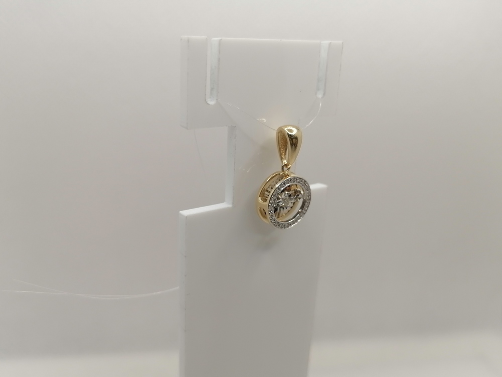 03-13-5478-31-00-1 ПОДВЕСКА БРИЛЛИАНТ (Au 585)