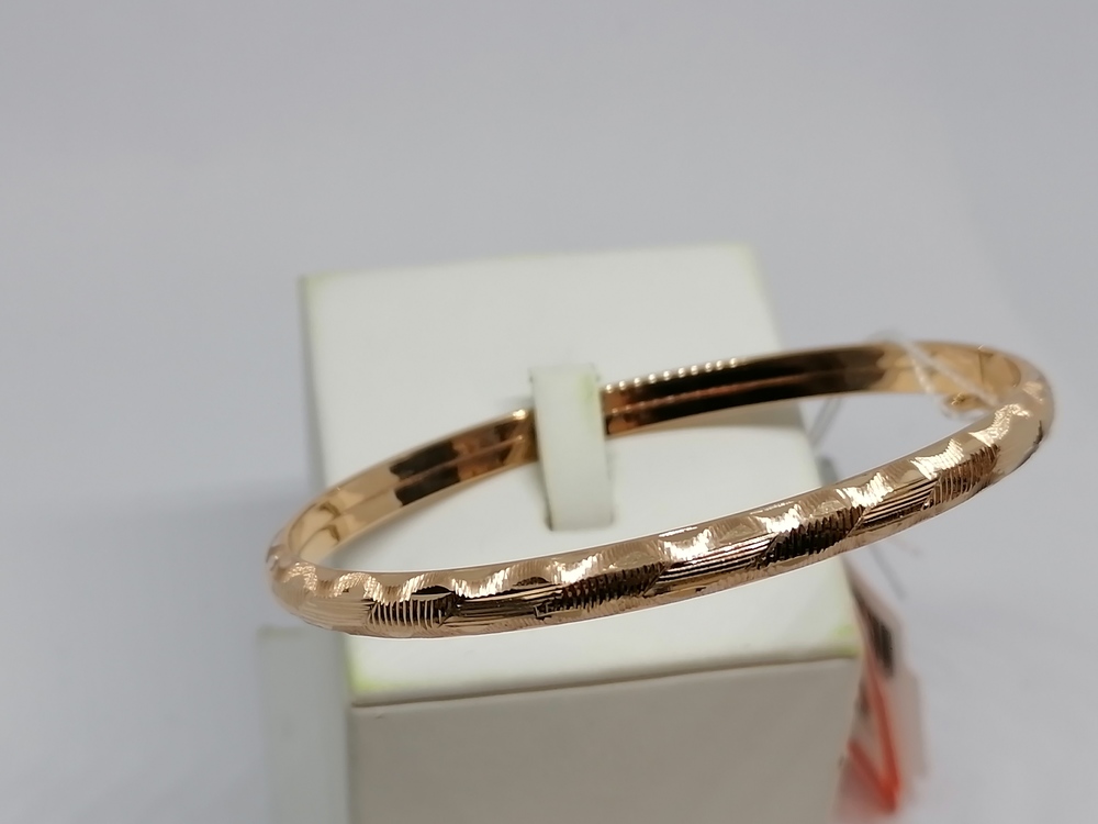 БРАСЛЕТ ЖЕСТКИЙ без камня (Au 585)