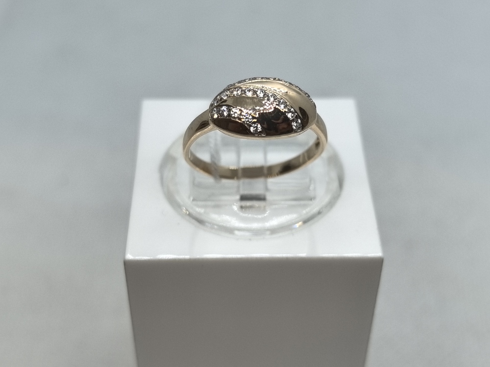 КОЛКМИ585 КОЛЬЦО С КАМНЯМИ (Au 585)