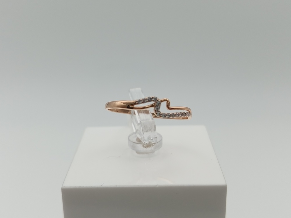 КОЛКМИ585 КОЛЬЦО С КАМНЯМИ (Au 585)