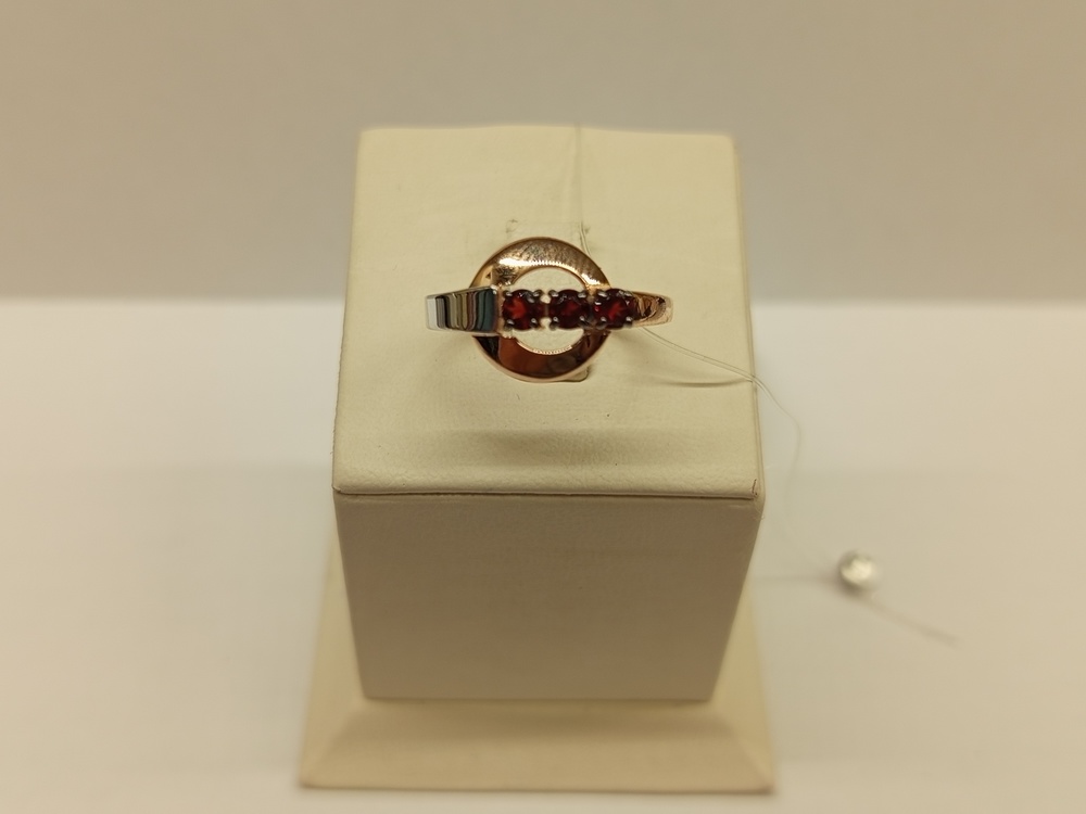 КОЛЬЦО ГРАНАТ (Au 585)