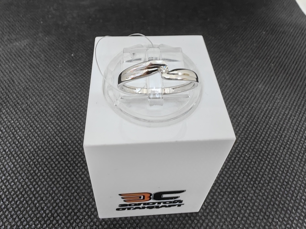 КОЛЬЦО БРИЛЛИАНТ (Ag 925)