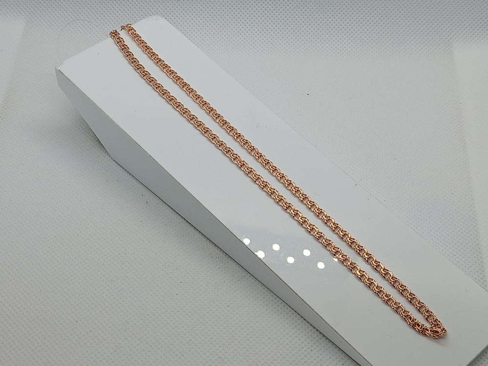 ЦЕПЬ ПУСТОТЕЛАЯ Бисмарк (Au 585)