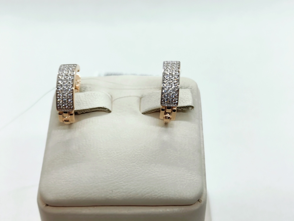 СЕРЬГИ С КАМНЯМИ (Au 585)