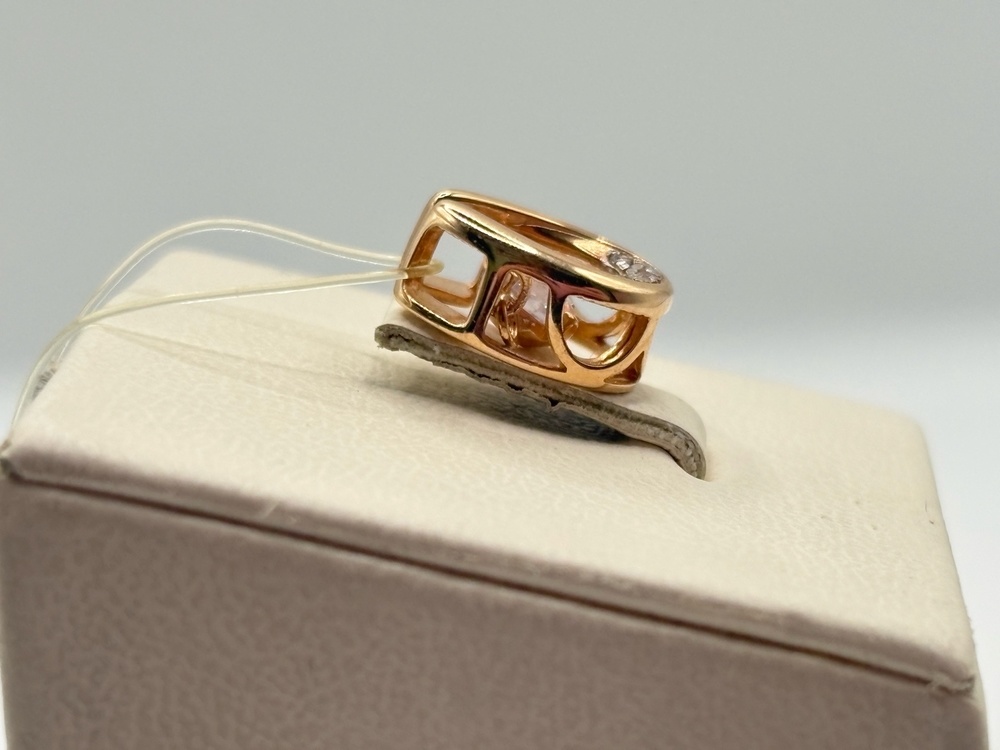 50021 ПОДВЕСКА С КАМНЯМИ (Au 585)