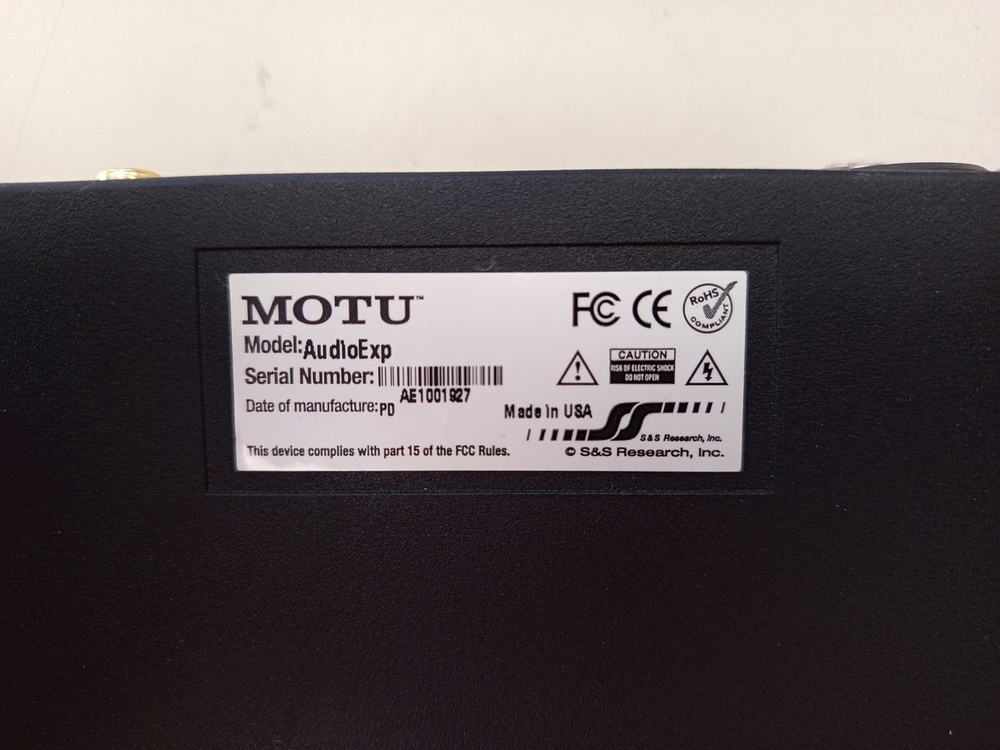 Внешняя звуковая карта MOTU Audio Express 6x6