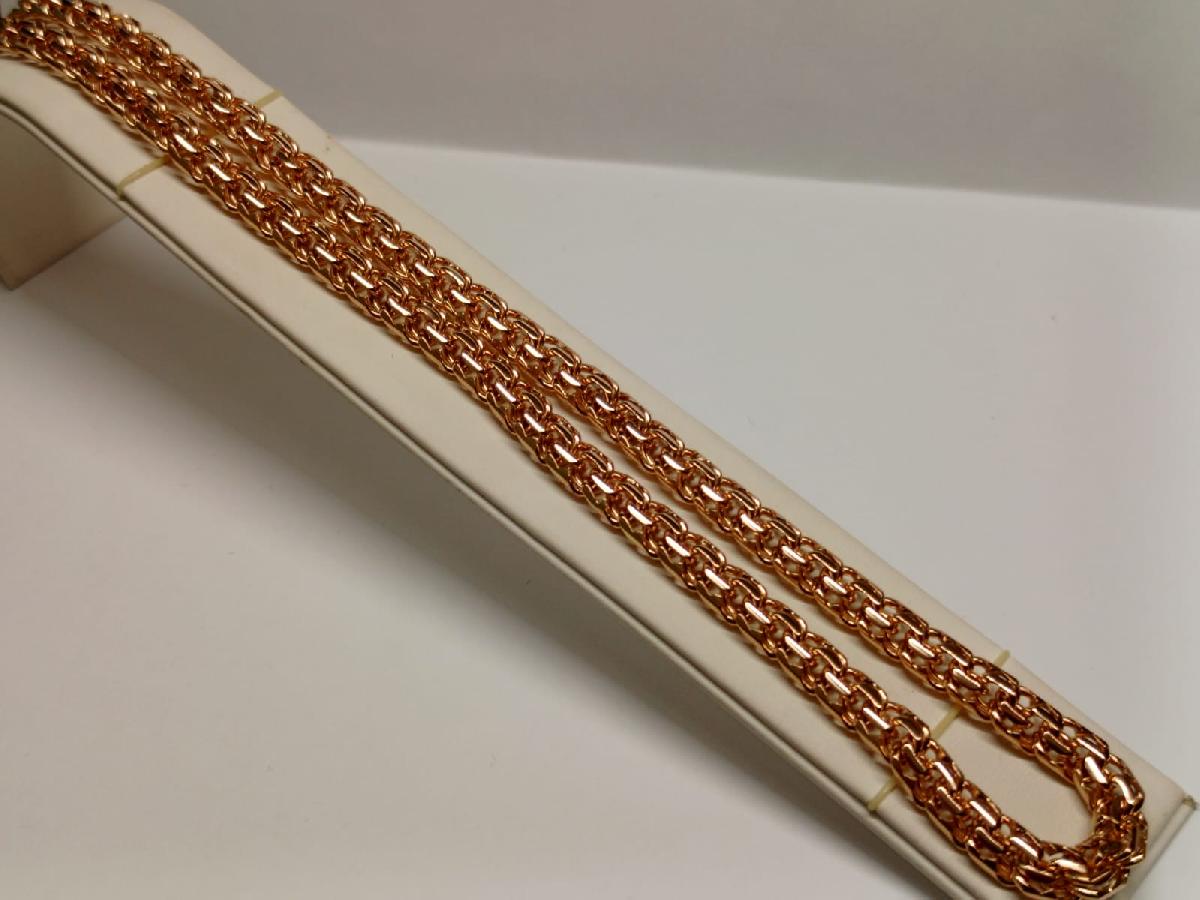 ЦЕПЬ ПОЛНОВЕСНАЯ Бисмарк (Au 585)