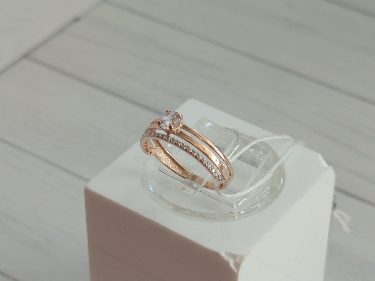 КОЛКМИ585 КОЛЬЦО С КАМНЯМИ (Au 585)