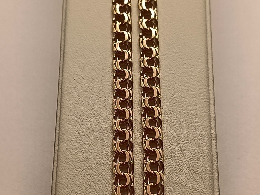 ЦЕПЬ ПОЛНОВЕСНАЯ Бисмарк (Au 585)