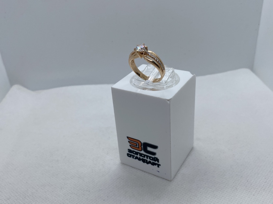 КОЛКМИ585 КОЛЬЦО С КАМНЯМИ (Au 585)