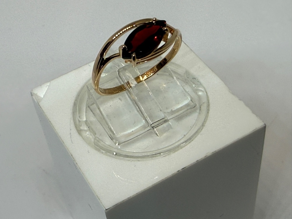 КОЛЬЦО С КАМНЕМ (Au 585)