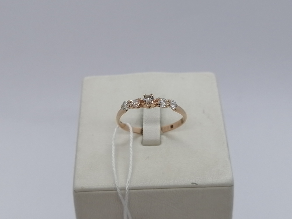 КОЛЬЦО БРИЛЛИАНТ Au 585