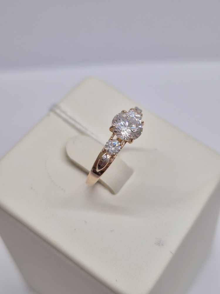 КОЛКМИ585 КОЛЬЦО С КАМНЯМИ (Au 585)