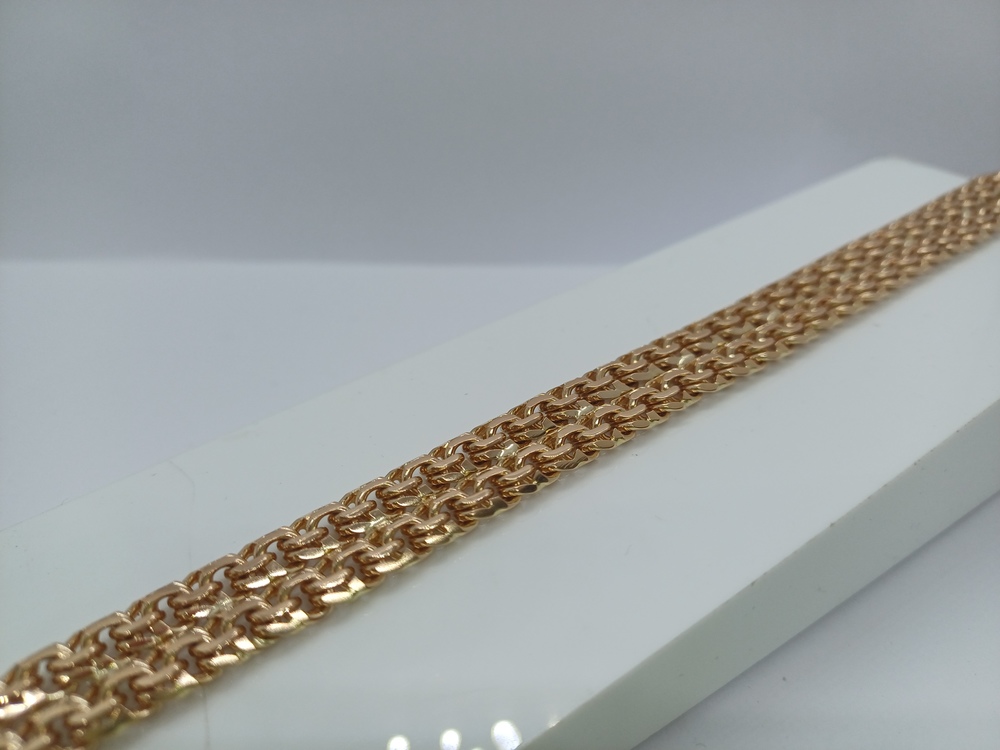 БРАСЛЕТ ПОЛНОВЕСНЫЙ Бисмарк (Au 585)