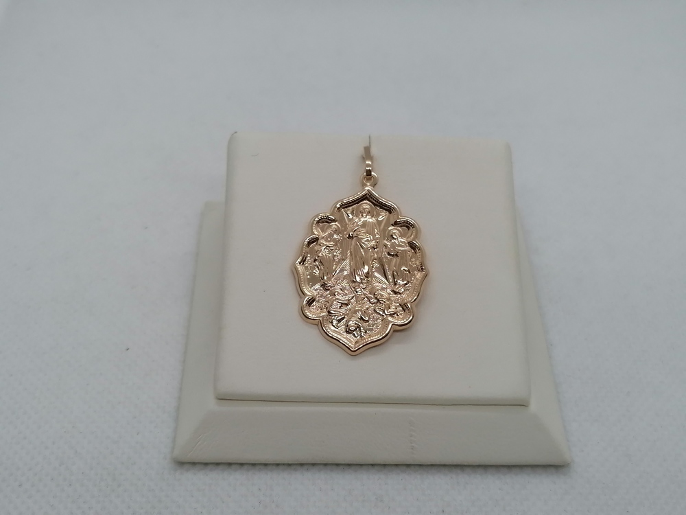 ПОДИБК585 ПОДВЕСКА ИКОНА БЕЗ КАМНЯ (Au 585)