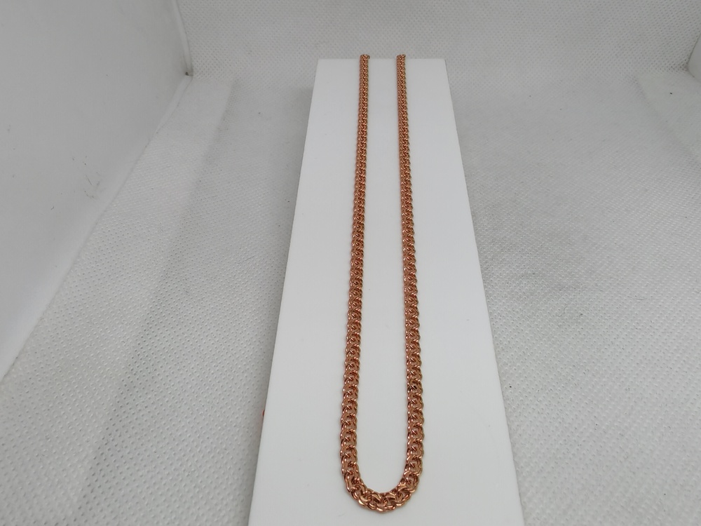 ЦЕПЬ ПУСТОТЕЛАЯ Бисмарк (Au 585)