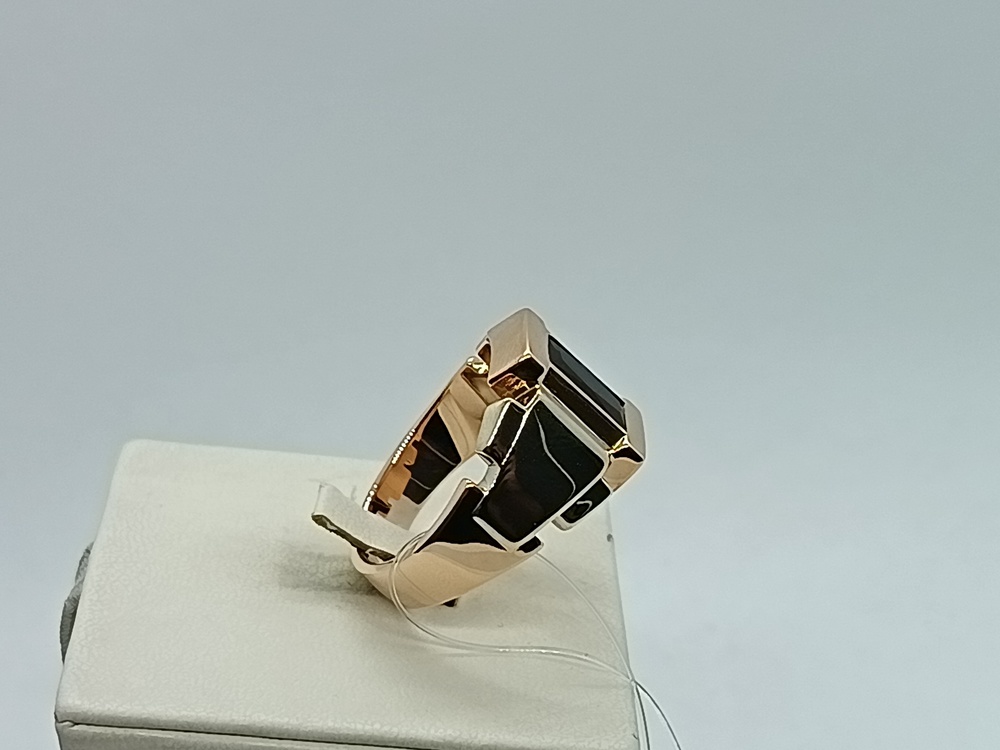 31-0312-Г КОЛЬЦО ПЕЧАТКА Гранат (Au 585)