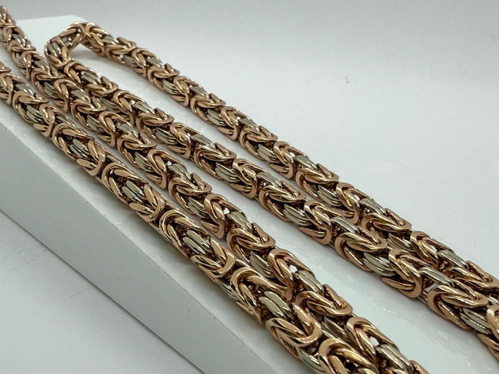 ЦЕПЬ ПОЛНОВЕСНАЯ Мальвина королевская(лисий хвост) (Au 585)