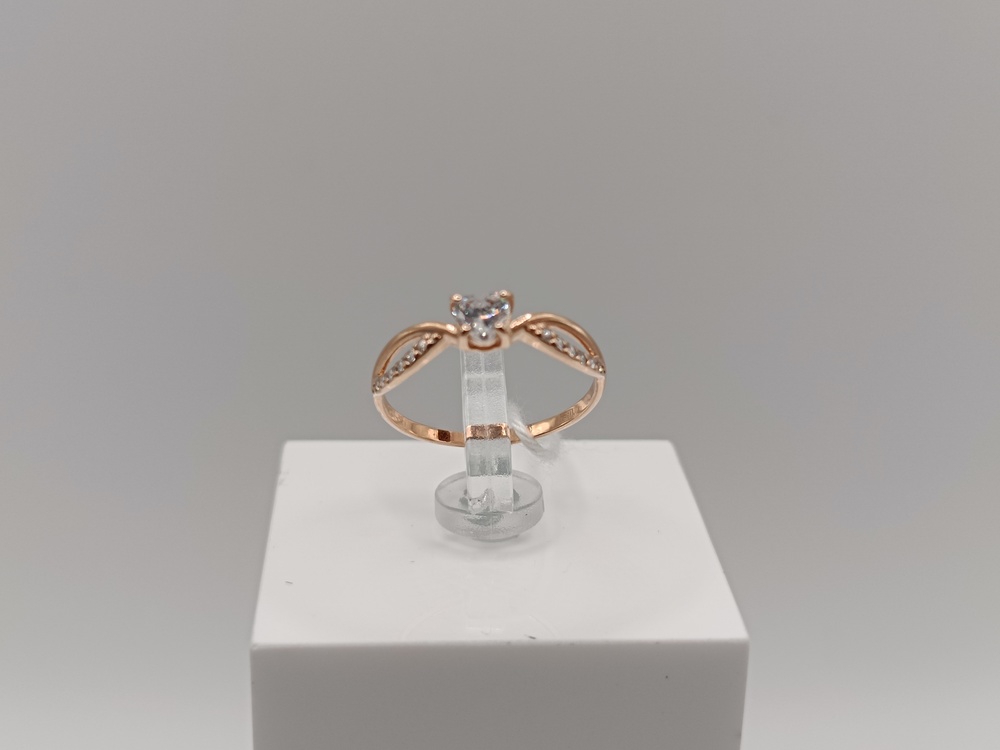 КОЛКМИ585 КОЛЬЦО С КАМНЯМИ (Au 585)