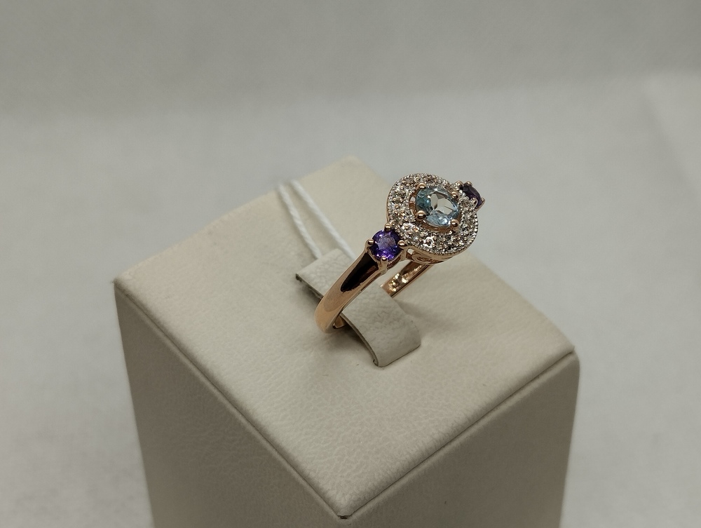 КОЛЬЦО БРИЛЛИАНТ Au 585