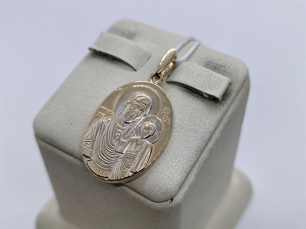 ПОДВЕСКА ИКОНА БЕЗ КАМНЯ (Au 585)