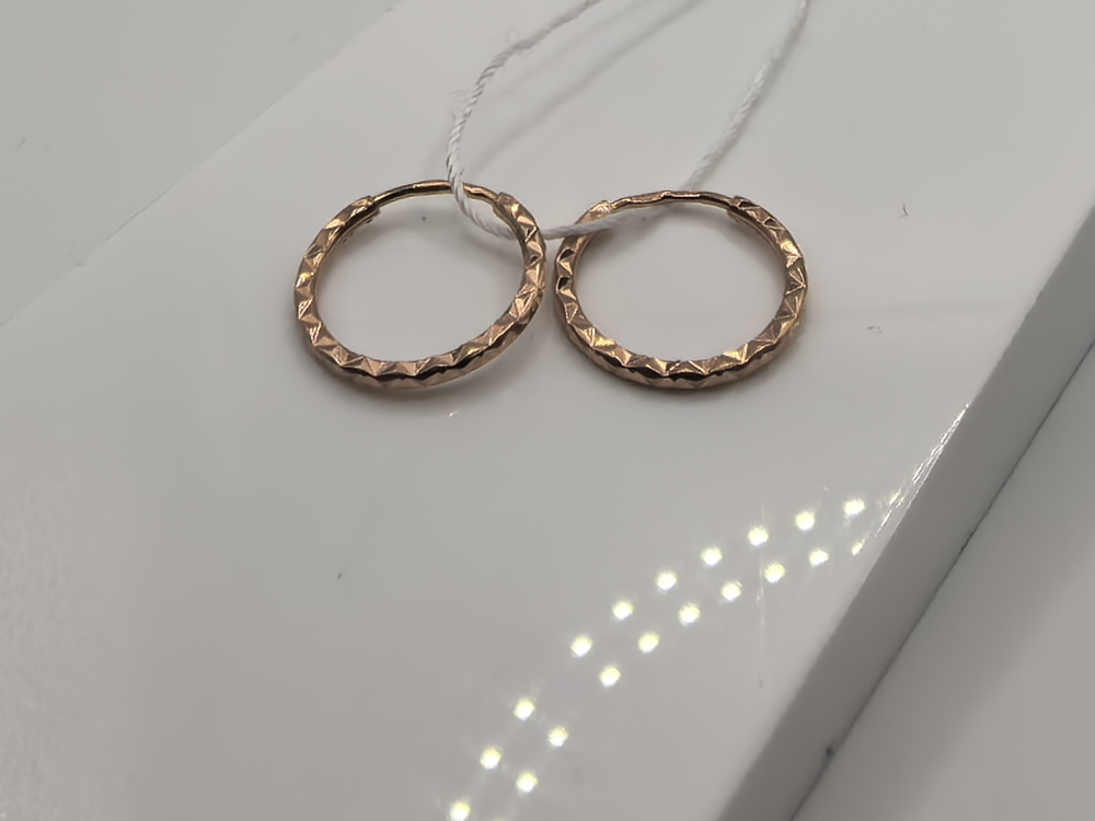 СЕРЬГИ КОНГО (Au 585)