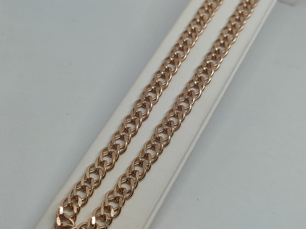 ЦПР2585 ЦЕПЬ ПУСТОТЕЛАЯ Ромб двойной (Au 585)