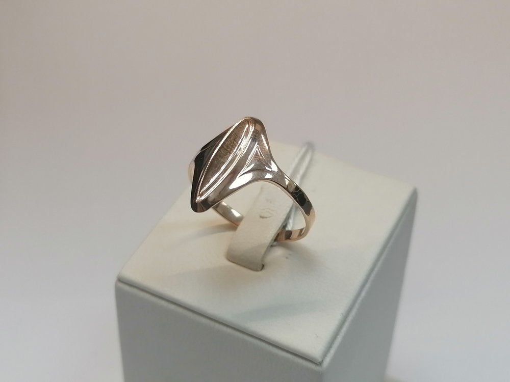 КОЛБКМ585 КОЛЬЦО БЕЗ КАМНЯ (Au 585)