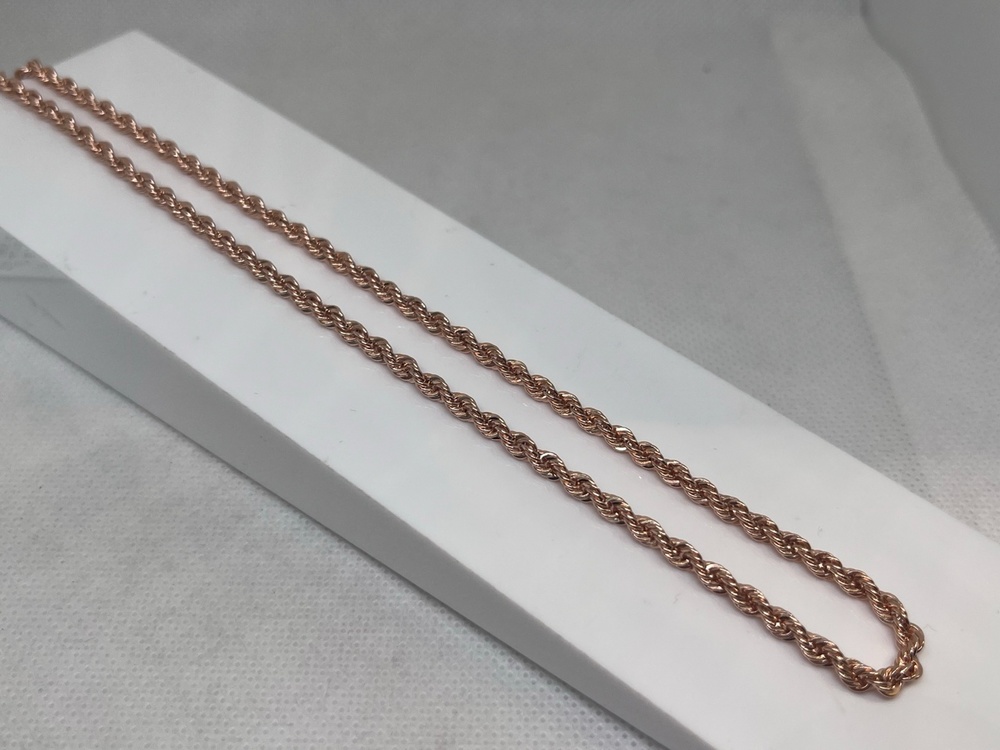 ЦЕПЬ ПУСТОТЕЛАЯ Веревка (Au 585)