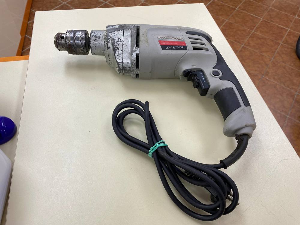 Дрель-ударная Интерскол ДУ 13/750