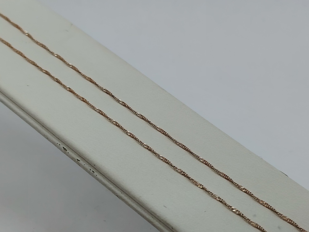 ЦЛСИ585 ЦЕПЬ ПОЛНОВЕСНАЯ Сингапур (Au 585)