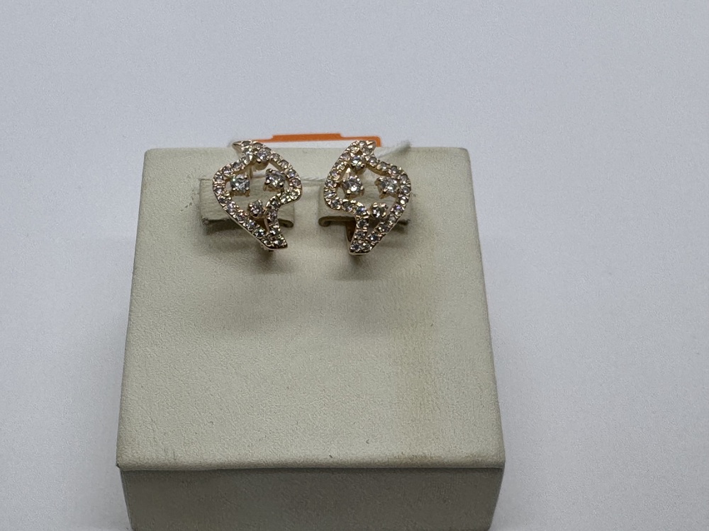 СЕРЬГИ С КАМНЯМИ (Au 585)