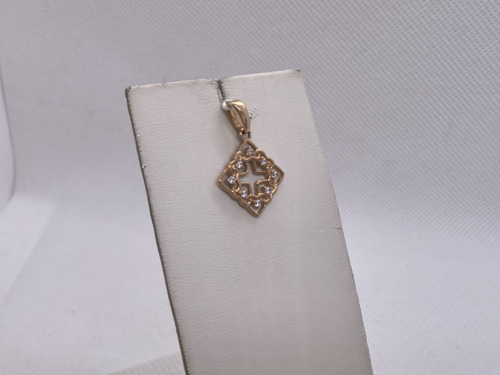 50295 ПОДВЕСКА С КАМНЯМИ (Au 585)