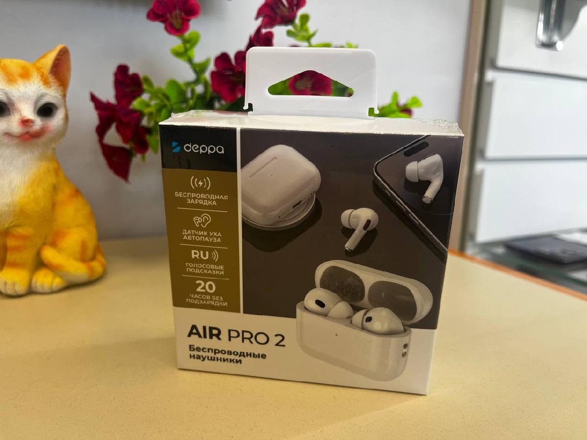 Наушники беспроводные Deppa 44167 Air Pro 2